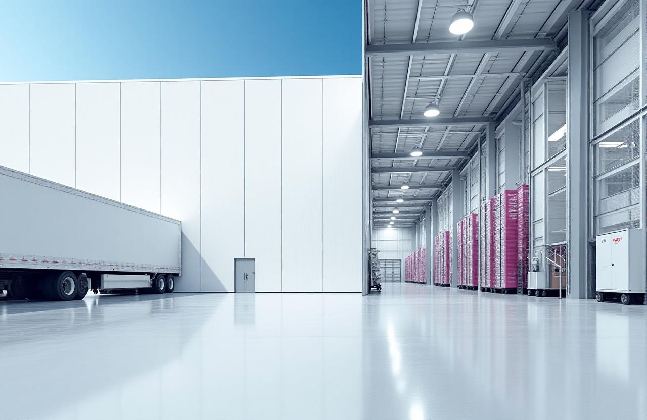 Modern industrial cold storage facility in Nogales